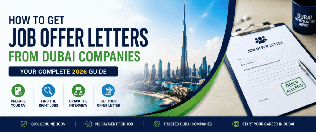 Dubai job offer letter