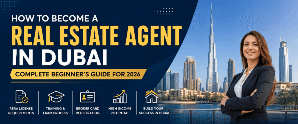 How to Become a Real Estate Agent in Dubai
