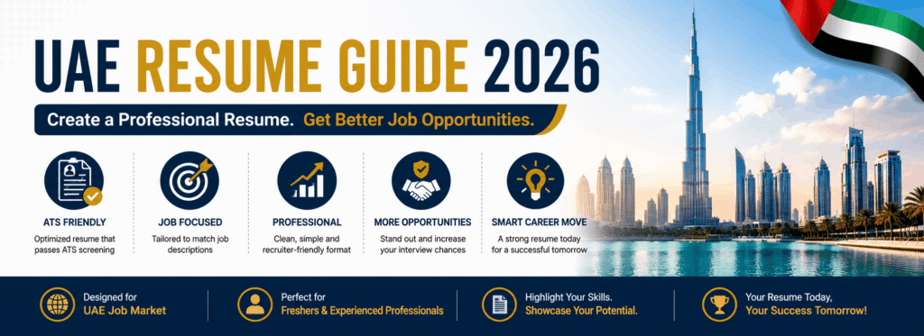 UAE CV Format 2026